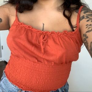 ASOS RUST COLORED TANK TOP